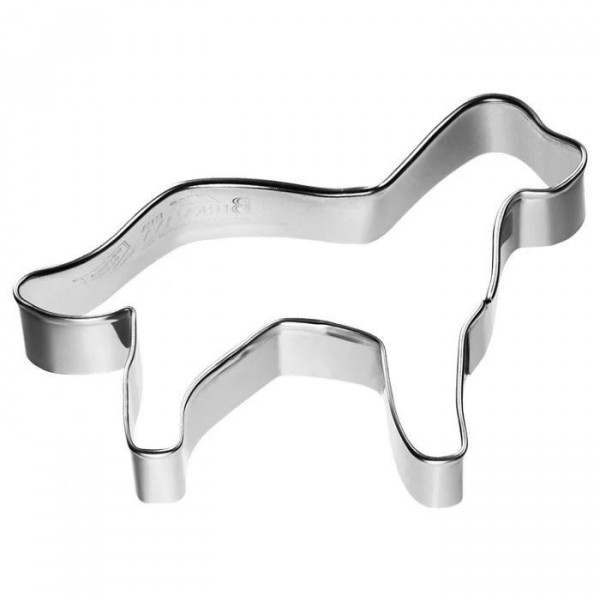 Birkmann Edelstahl Ausstechform Hund stehend 7,5 cm