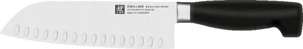 Zwilling Vier Sterne Santokumesser mit Kullen 18 cm
