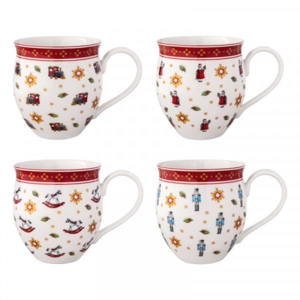 Villeroy&Boch Toy's Delight Jubiläums-Becher Set 4tlg