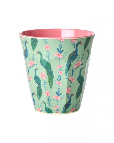 Rice Becher 9cm Peacock Power