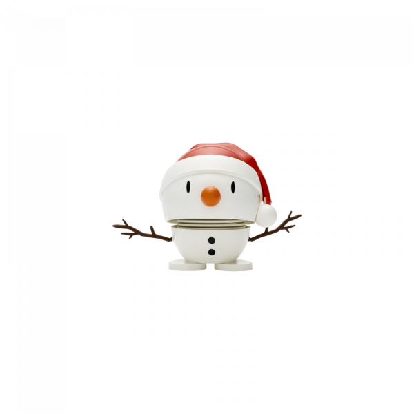 Hoptimist Santa Snowman S White