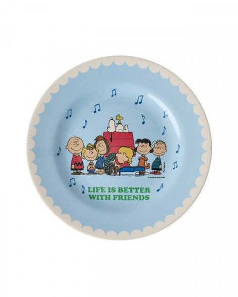 Rice Teller 20cm Soft Blue Snoopy