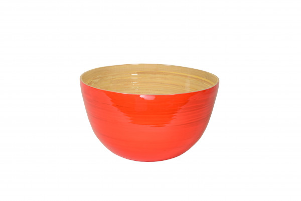 Albert L. Bambus Schüssel 30x18 orange