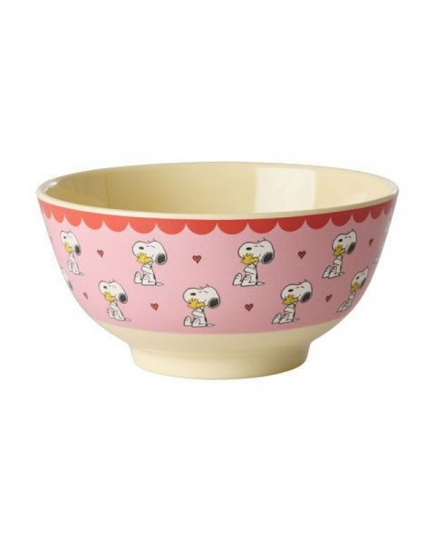 Rice Schale 15cm Pink Snoopy