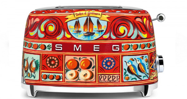 Smeg Toaster 2 Scheiben DOLCE & GABBANA DESIGN "Siclily is my love"