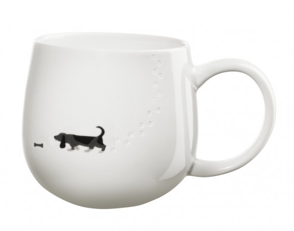 ASA mouga footprints Henkelbecher dogs 0,4L