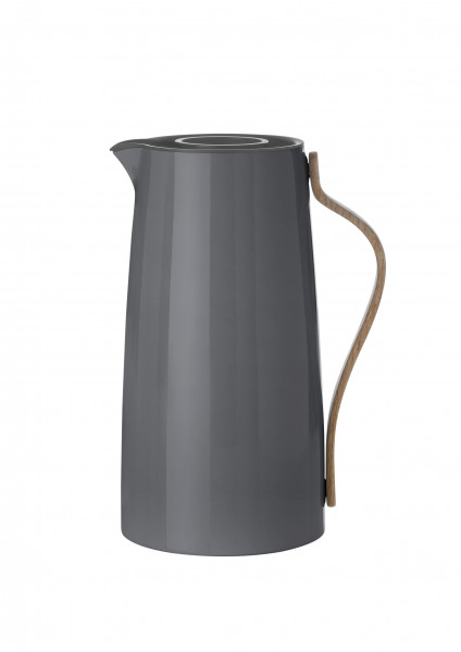 Stelton Emma Isolierkanne Kaffee Grau 1,2l