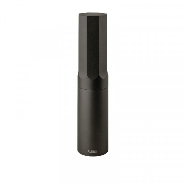Alessi Pfeffermühle Aluminium Dunkelgrau