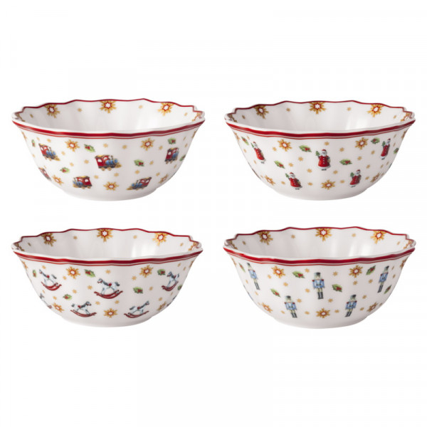 Villeroy&Boch Toy's Delight Jubiläumsschalen Set 4tlg