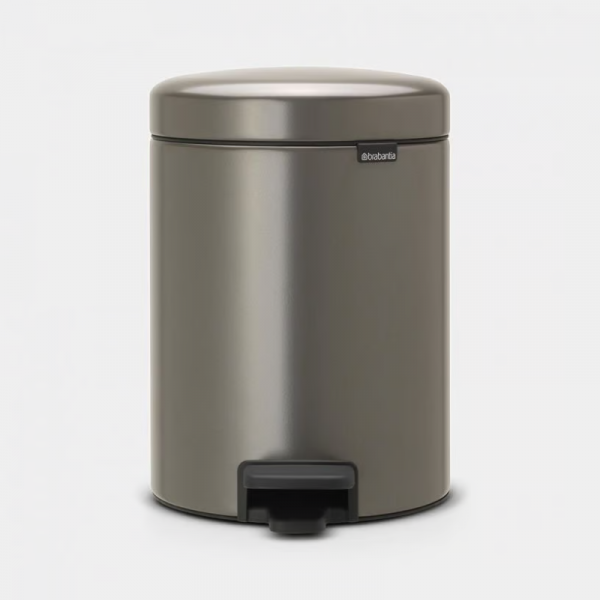 Brabantia Treteimer 5 Liter Platinum Newicon