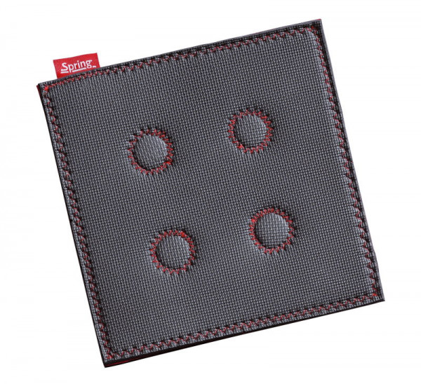 Spring Topfuntersetzer magnetisch eckig schwarz