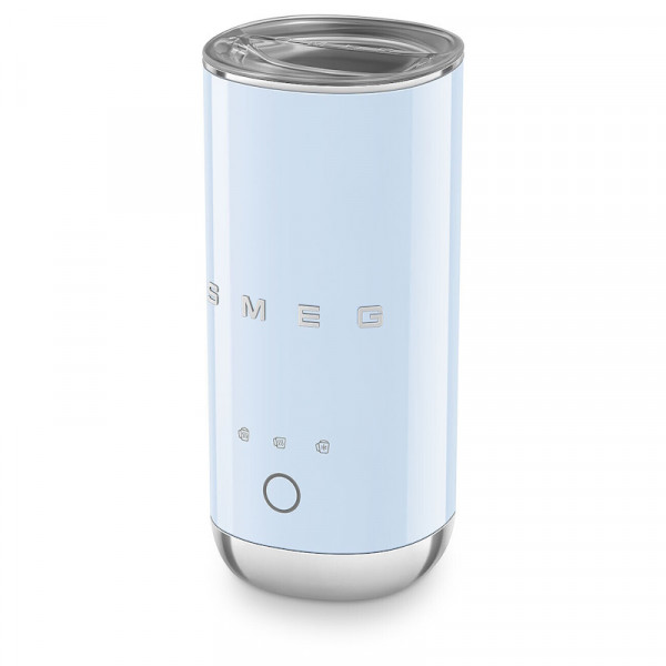 Smeg Milchaufschäumer Pastellblau 50`S Retro Style MFF02