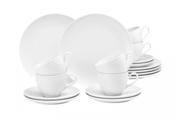 Seltmann Weiden Amina weiß Kaffeeservice 18tlg.