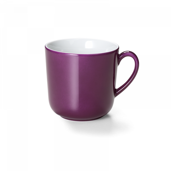Dibbern Solid Color Pflaume Becher mit Henkel 0,45ltr