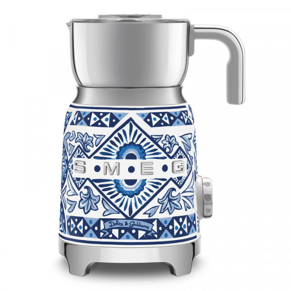 Smeg Milchaufschäumer DOLCE & GABBANA DESIGN "Blu Mediterrano"