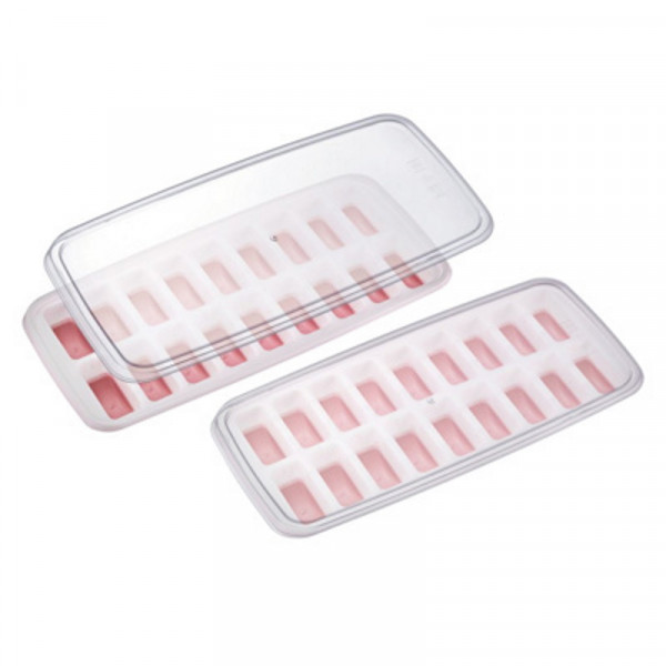 Westmark 2 Eiswürfelbereiter mit Deckel Luna