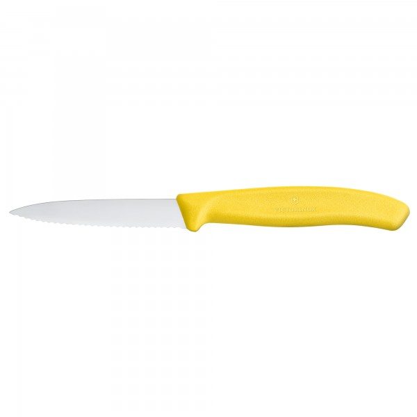 Victorinox Swiss Classic Gemüsemesser gelb 8 cm mittelspitz welle