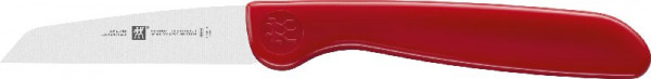 Zwilling Twin Grip Gemüsemesser 7 cm rot