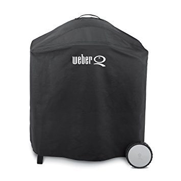 Weber Premium Abdeckhaube für Q mit Rollwagen