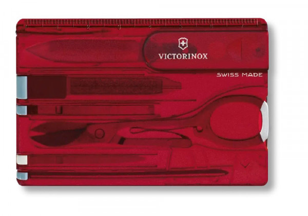 Victorinox Taschenmesser Swiss Card red