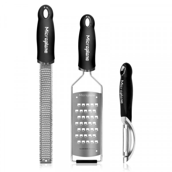 Microplane Gourmet-Set besteht aus 46020+45008+48091