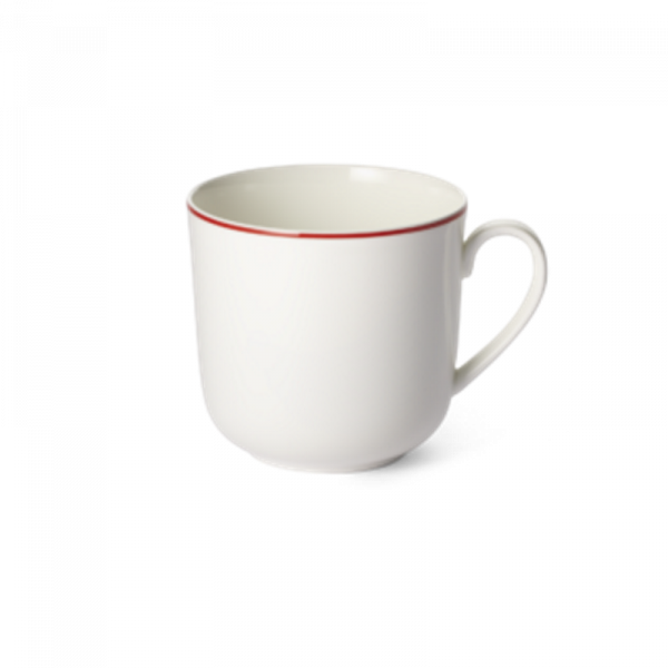 Dibbern Simplicity Rot Becher mit Henkel 0,32l