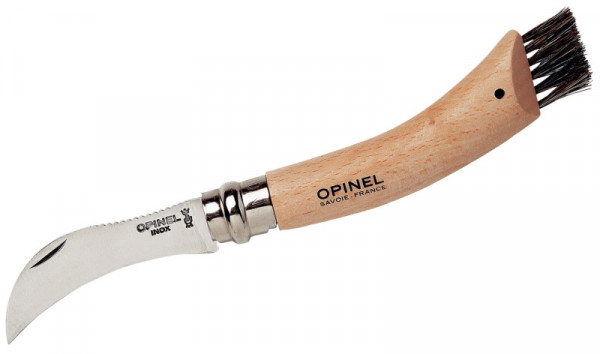 Opinel Pilzmesser mit Pinsel no.8