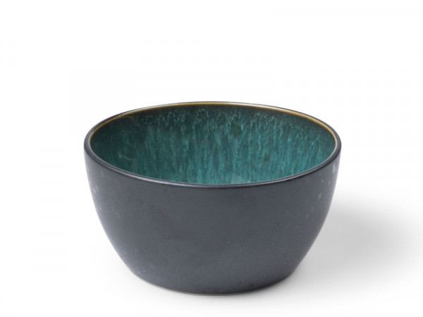 F&H Bitz Black/Green Bowl 14cm