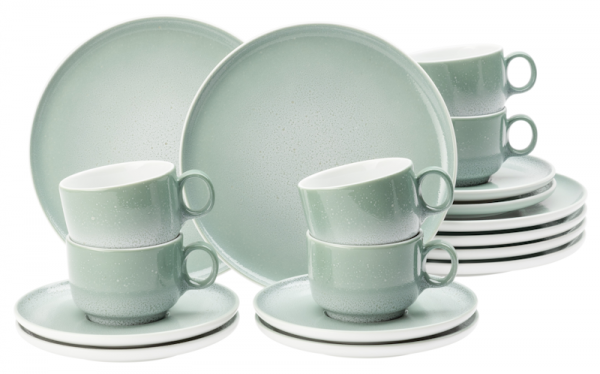 Seltmann Weiden Sento Aura mint Kaffeeservice 18-tlg.