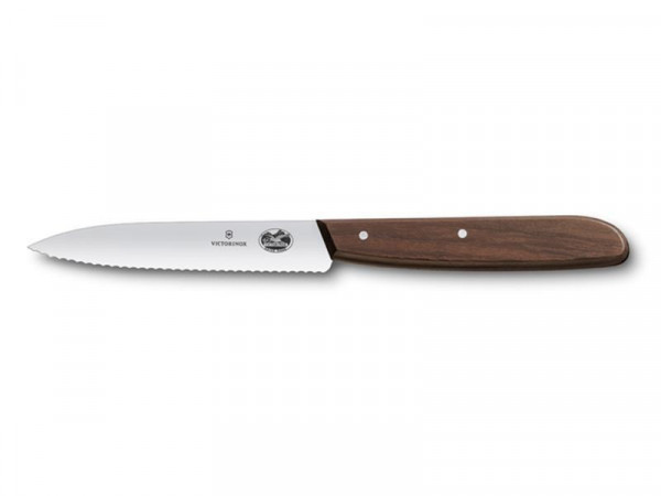 Victorinox Gemüsemesser Rosenholz 10 cm mittelspitz welle 5.0730