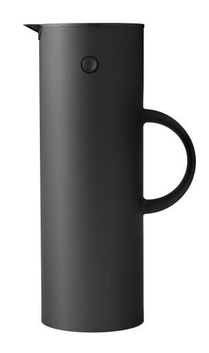 Stelton Isolierkanne EM77 Matt Schwarz 1,0l