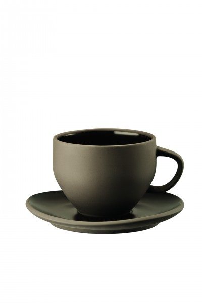 Rosenthal Junto Slate Grey Kombitasse 2tlg