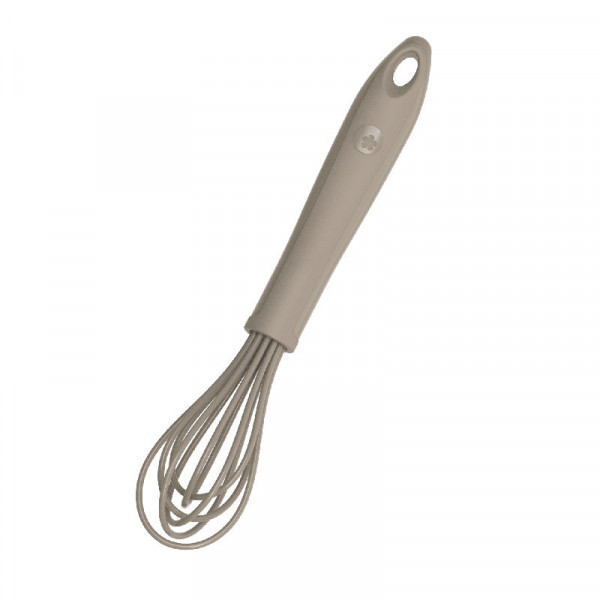 Kochblume Schneebesen klein M 22 cm taupe