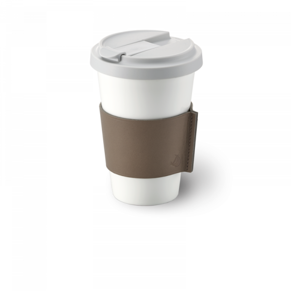 Dibbern Fine Bone China Coffee To Go Becher 0,35ltr Taupe