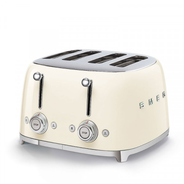 Smeg Toaster 4 Scheiben Creme 50'S Retro Style