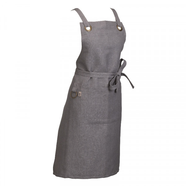 Kela Schürze Puro grau