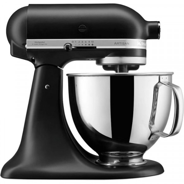 KitchenAid Küchenmaschine 4,8L Matt Schwarz