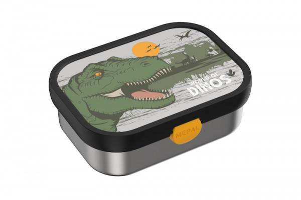 Mepal Edelstahlbrotdose Dino
