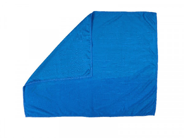 Kochblume Poliertuch 50x60 cm blau-dunkelblau