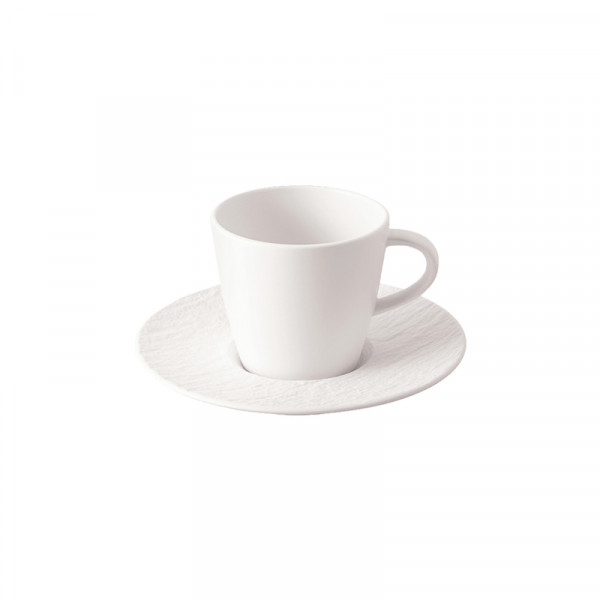 Villeroy&Boch Manufacture Rock Blanc Kaffeetasse 2tlg