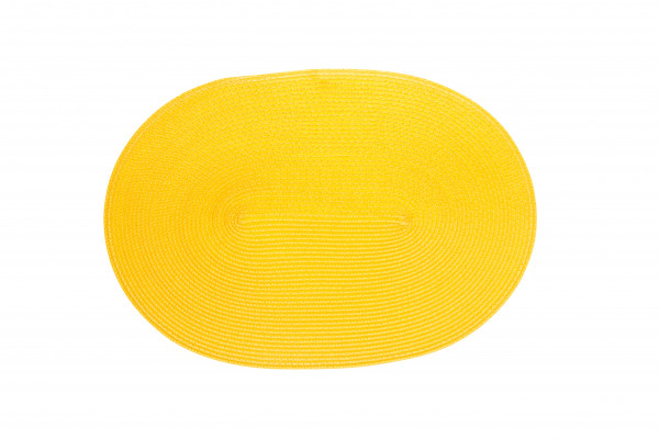 Continenta Tischset oval gelb 45x31