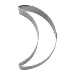 Städter Ausstecher Edelstahl glänzend Mond 7 cm