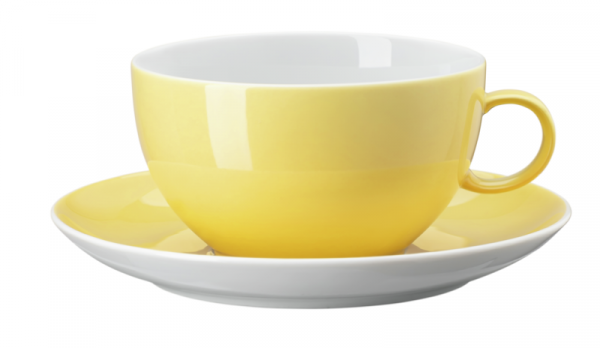 Thomas Sunny Day Soft Yellow Cappuccinotasse 2tlg