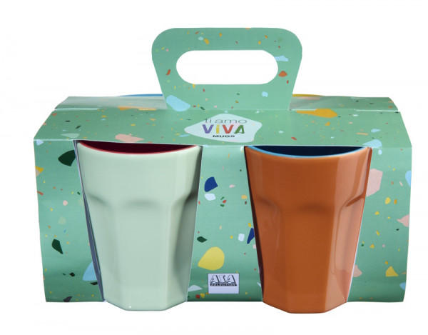 ASA ti amo 4er Set Mugs viva 0,2l 