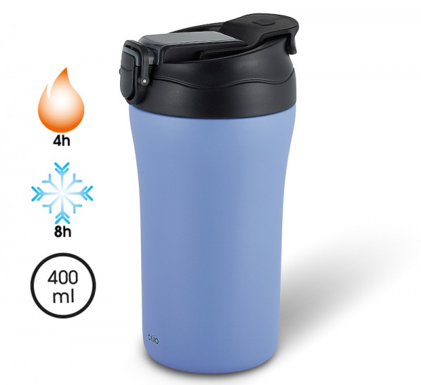 Cilio Isoliertrinkbecher DOPPIO 400 ml blu