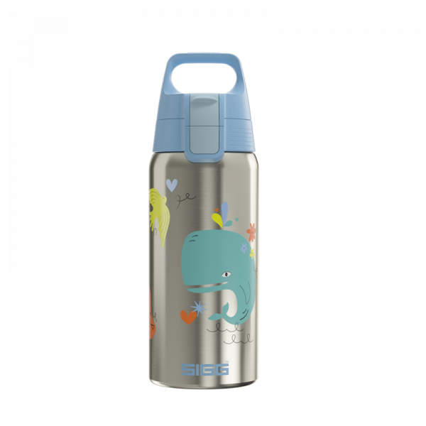  Sigg Isolierflasche Therm One Whale Friend 0,5l 