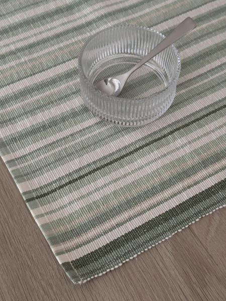 Stelton Tischset Vibeke Klint Feine Linie green 33x48cm