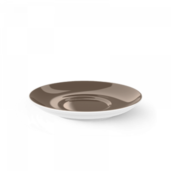 Dibbern Solid Color Chocolate Cappuccino Untertasse