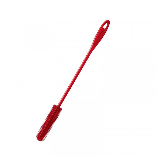 Kochblume Flaschenbürste SLIM 45 cm rot