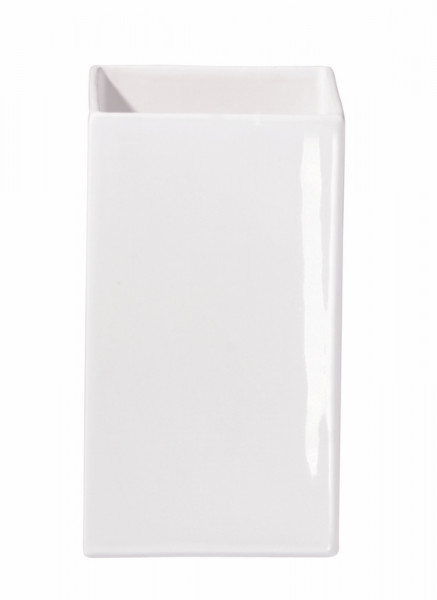 ASA Vase quadro weiß